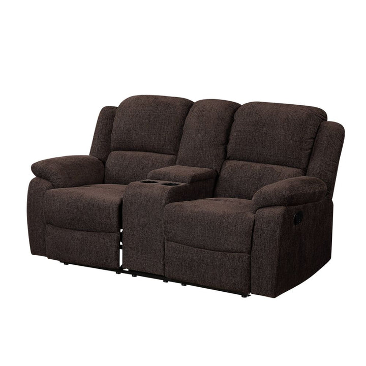 ACME Madden Brown Chenille Loveseat Model 55446 - MONAVILLA