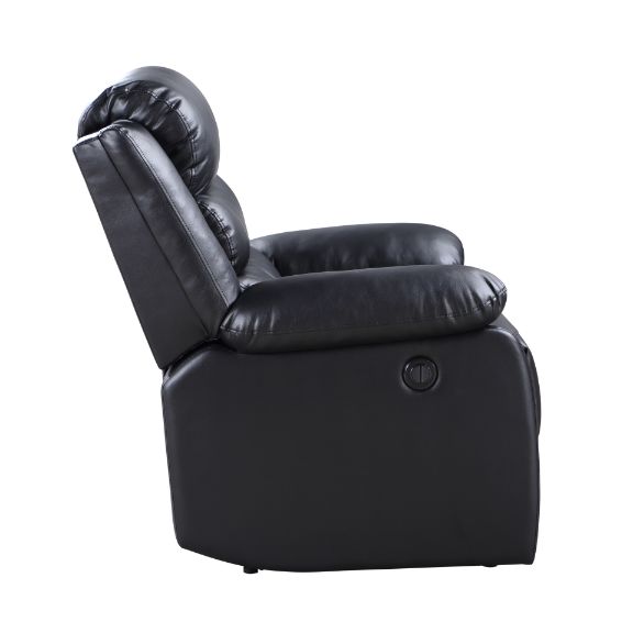 ACME Eilbra Black PU Recliner Model 56910 - MONAVILLA