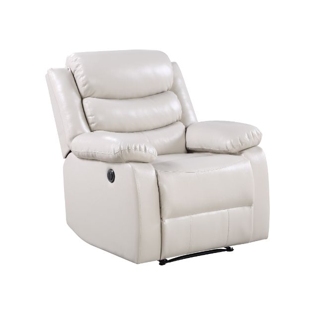 ACME Eilbra Beige PU Recliner Model 56911 - MONAVILLA