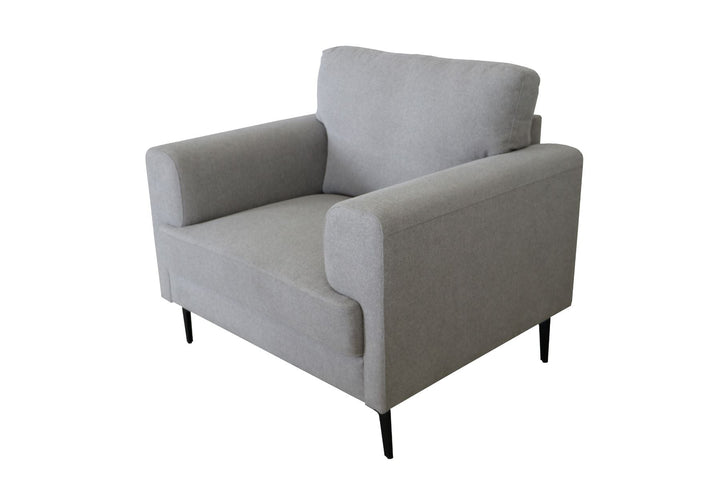 ACME Kyrene Light Gray Linen Chair Model 56927 - MONAVILLA