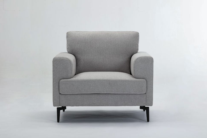 ACME Kyrene Light Gray Linen Chair Model 56927 - MONAVILLA
