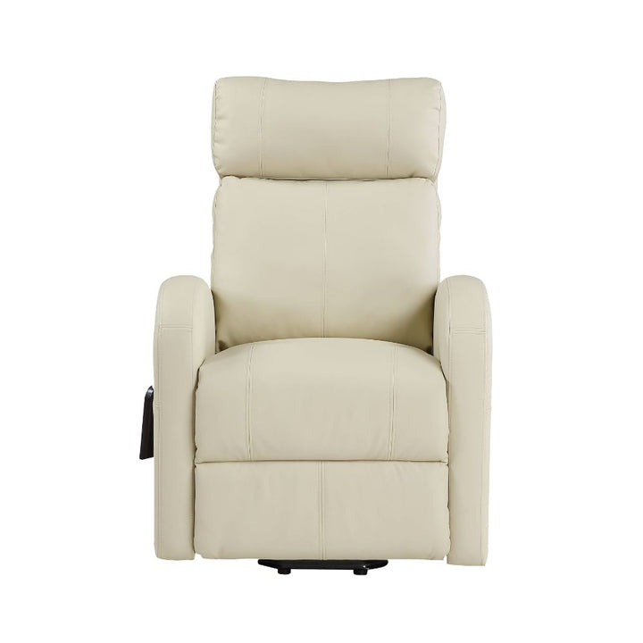 ACME Ricardo Beige PU Recliner Model 59499 - MONAVILLA