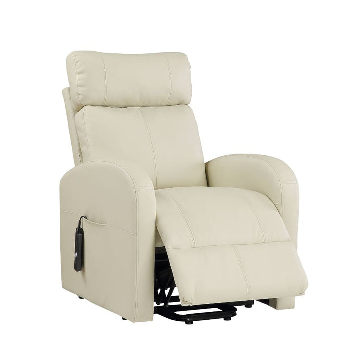 ACME Ricardo Beige PU Recliner Model 59499 - MONAVILLA