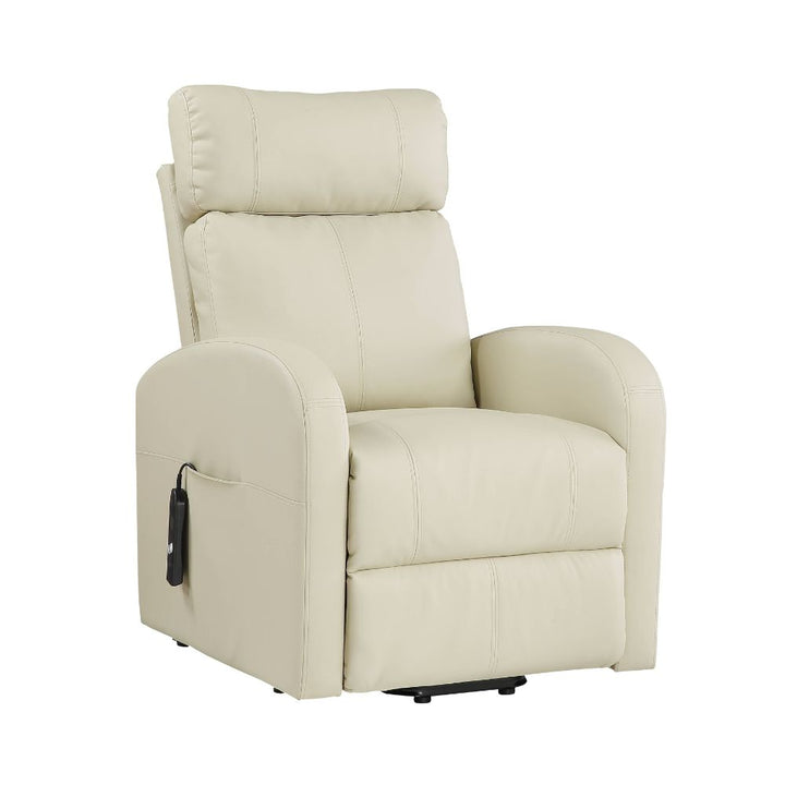 ACME Ricardo Beige PU Recliner Model 59499 - MONAVILLA