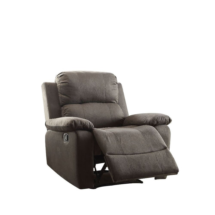 ACME Bina Charcoal Polished Microfiber Recliner Model 59525 - MONAVILLA
