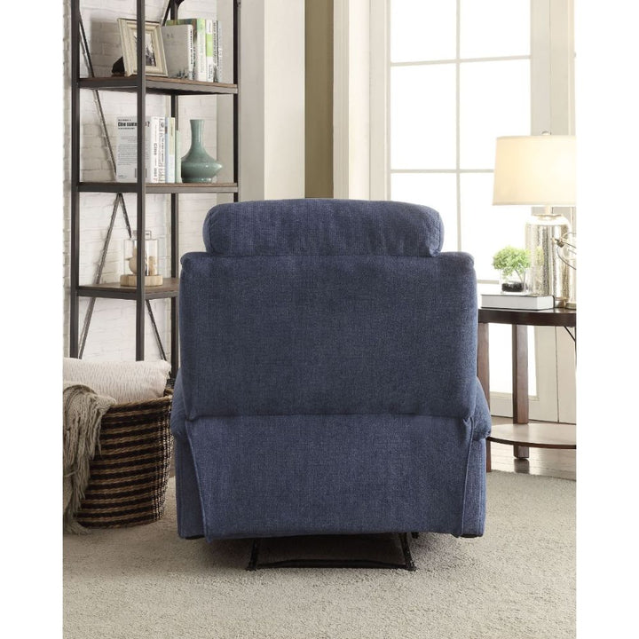 ACME Rosia Blue Velvet Recliner Model 59545 - MONAVILLA