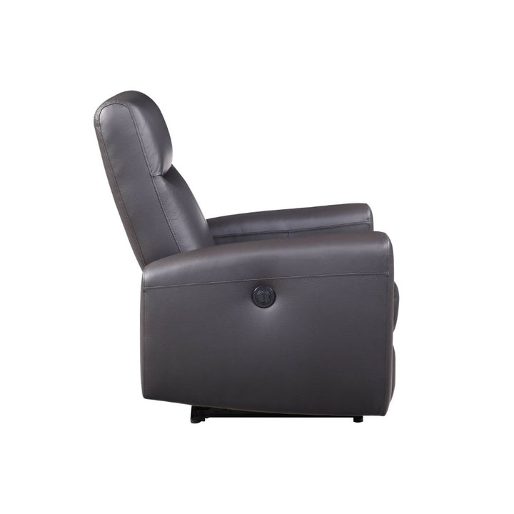 ACME Blane Brown Top Grain Leather Match Recliner Model 59773 - MONAVILLA