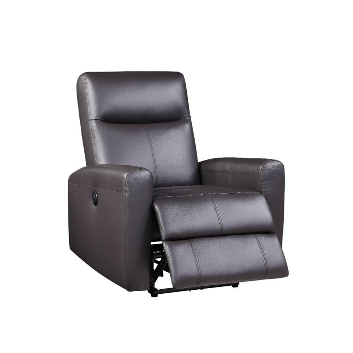 ACME Blane Brown Top Grain Leather Match Recliner Model 59773 - MONAVILLA