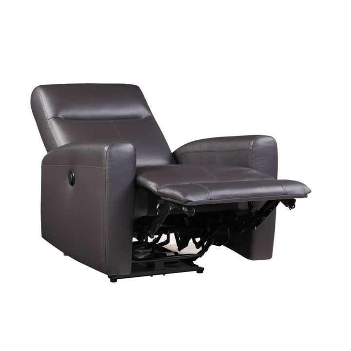 ACME Blane Brown Top Grain Leather Match Recliner Model 59773 - MONAVILLA