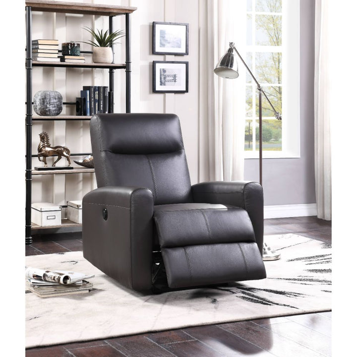 ACME Blane Brown Top Grain Leather Match Recliner Model 59773 - MONAVILLA