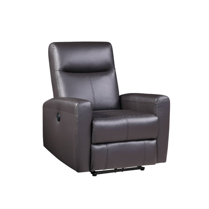 ACME Blane Brown Top Grain Leather Match Recliner Model 59773 - MONAVILLA