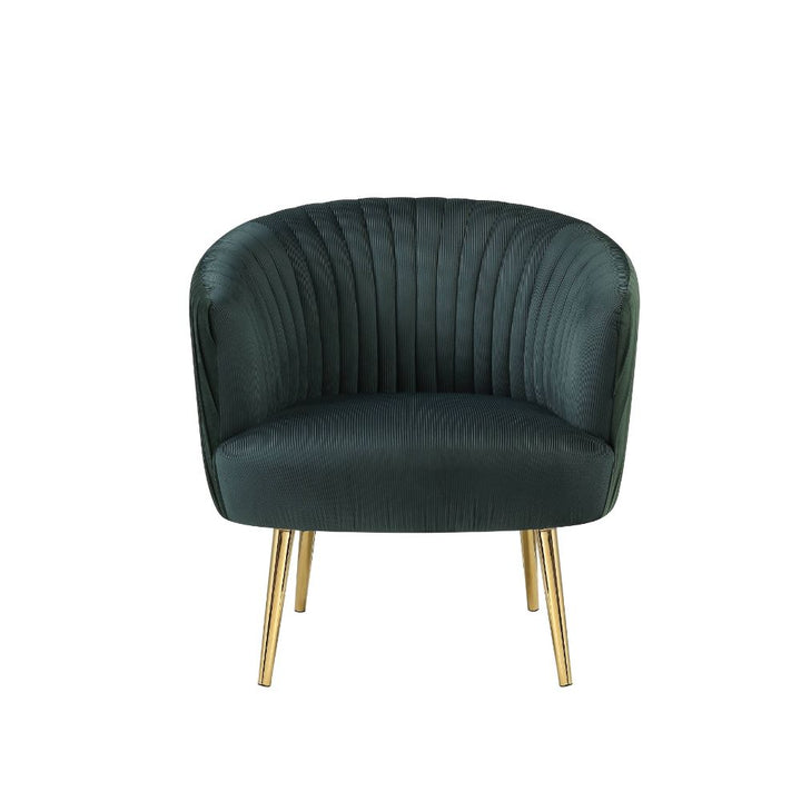 ACME Sigurd Green & Gold Accent Chair Model 59890 - MONAVILLA