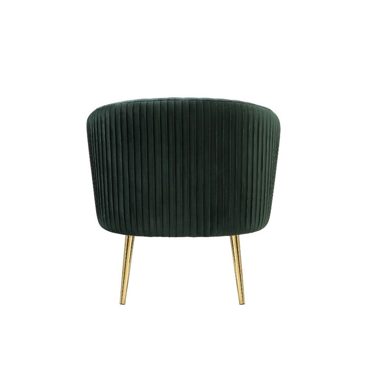 ACME Sigurd Green & Gold Accent Chair Model 59890 - MONAVILLA