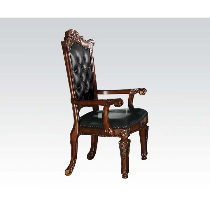 ACME Vendome PU & Cherry Chair Model 60004 - MONAVILLA