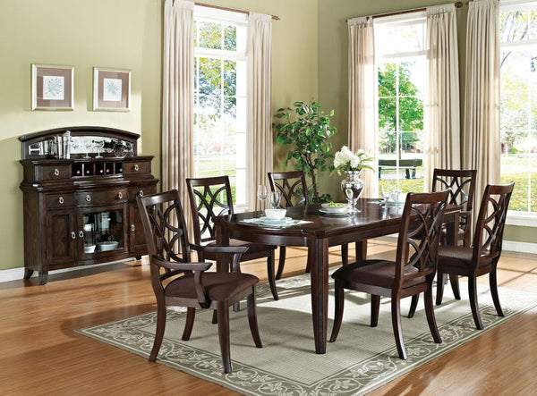 ACME Keenan Dark Walnut Dining Table Model 60255 - MONAVILLA