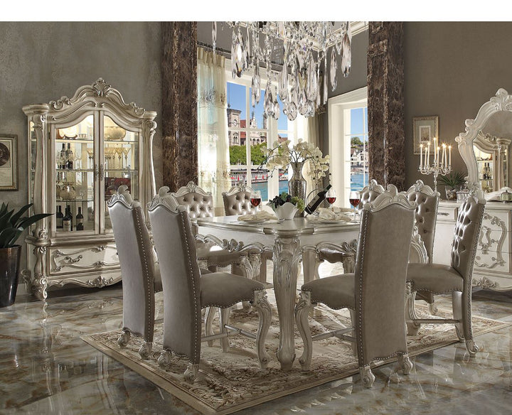 ACME Versailles Bone White Counter Height Table Model 61150 - MONAVILLA