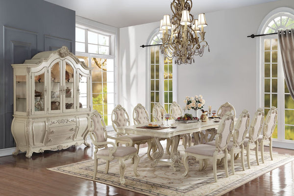 ACME Ragenardus Antique White Dining Table Model 61280 - MONAVILLA