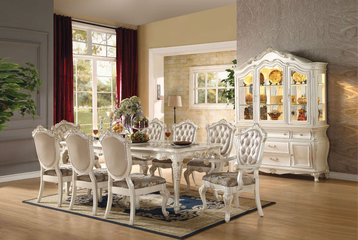 ACME Chantelle Pearl White Hutch & Buffet Model 63544 - MONAVILLA