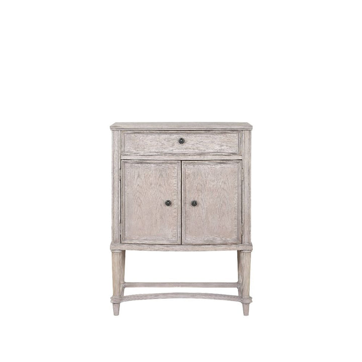 ACME Wynsor Antique Champagne Wine Cabinet Model 67536 - MONAVILLA
