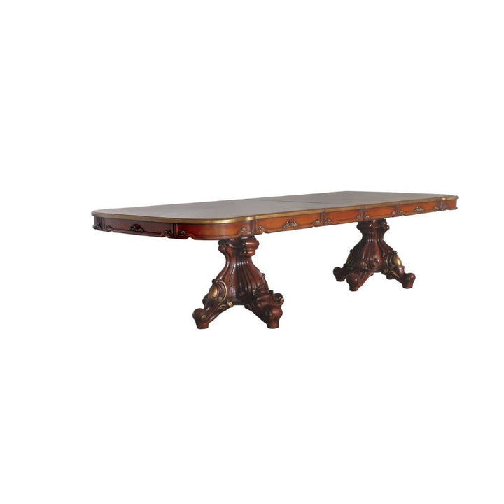 ACME Picardy Cherry Oak Dining Table Model 68220 - MONAVILLA