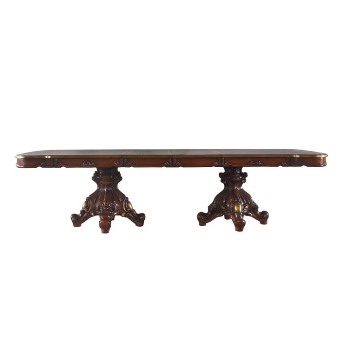 ACME Picardy Cherry Oak Dining Table Model 68220 - MONAVILLA