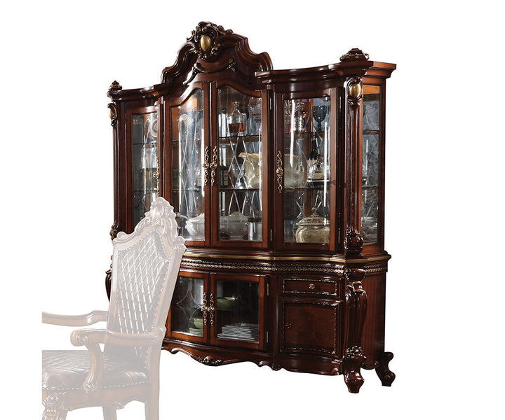 ACME Picardy Cherry Oak Hutch & Buffet Model 68227 - MONAVILLA