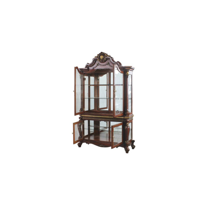 ACME Picardy Cherry Oak Curio Model 68229 - MONAVILLA