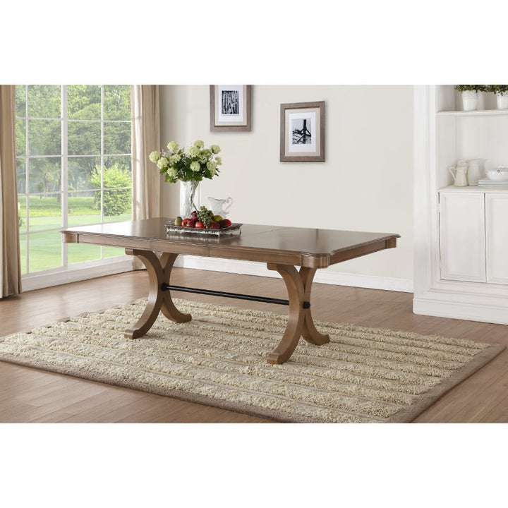 ACME Harald Gray Oak Dining Table Model 71765 - MONAVILLA