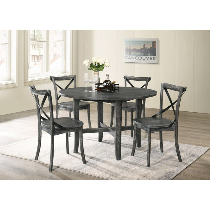 ACME Kendric Rustic Gray Dining Table Model 71895 - MONAVILLA