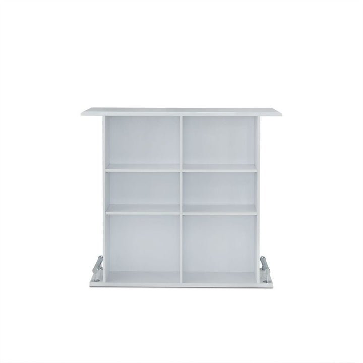 ACME Kite White High Gloss Bar Table Model 72580 - MONAVILLA