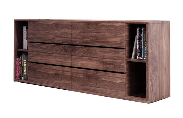 Nova Domus Jagger Modern Walnut Dresser - MONAVILLA