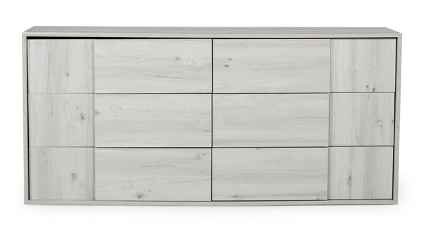 Nova Domus Asus Italian Modern White Washed Oak Dresser - MONAVILLA