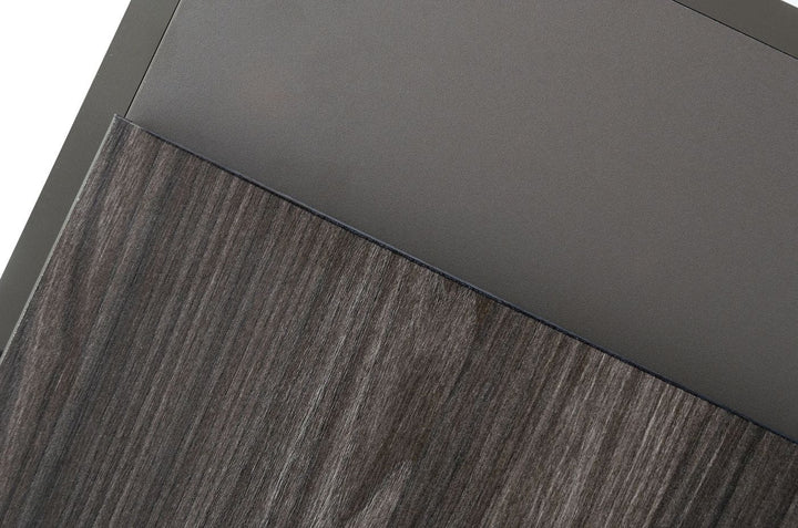 Nova Domus Lucia Italian Modern Elm and Matte Grey Dresser - MONAVILLA