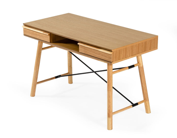 Modrest Casey Modern Oak Desk - MONAVILLA