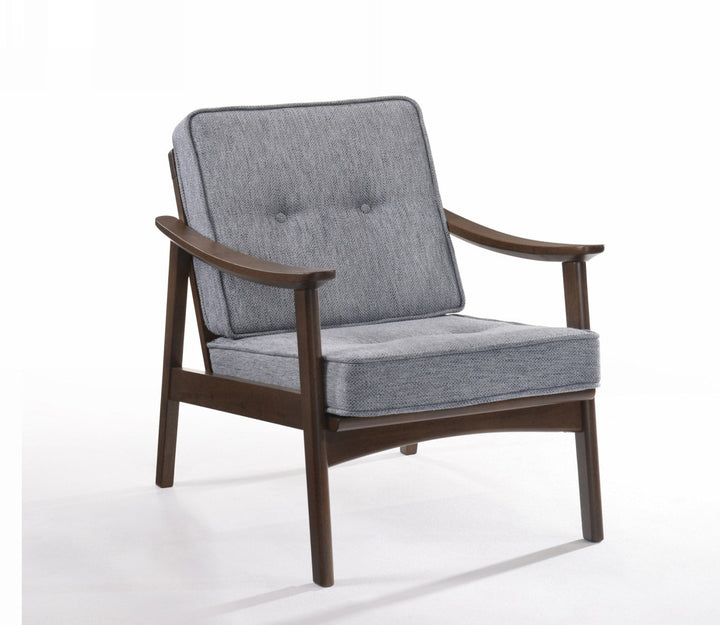 Modrest Andie Modern Dark Grey Accent Chair - MONAVILLA