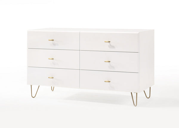 Modrest Bryan Modern White Dresser - MONAVILLA