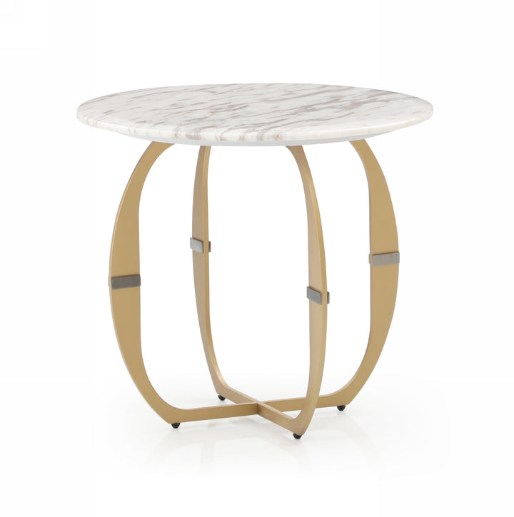 Modrest Echo Modern Marble End Table - MONAVILLA