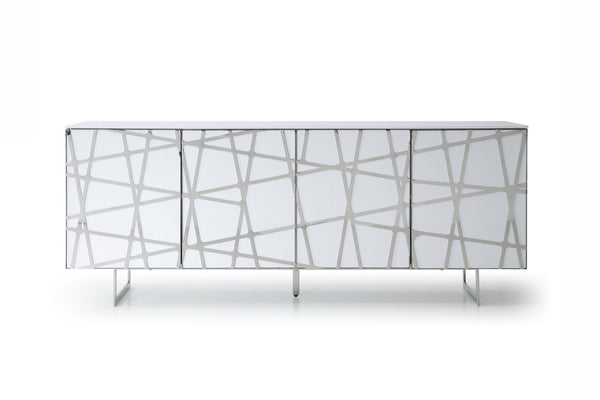 Modrest Kilson Modern White Buffet - MONAVILLA