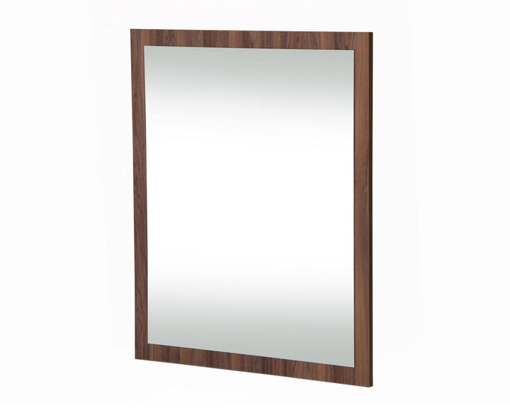 Nova Domus Asus Italian Modern Walnut Mirror - MONAVILLA