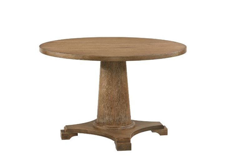ACME Yotam Salvaged Oak Finish Dining Table Model 77160 - MONAVILLA