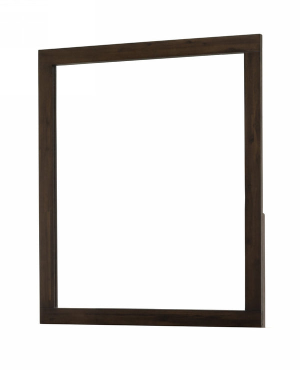Nova Domus Fantasia Contemporary Walnut Mirror - MONAVILLA