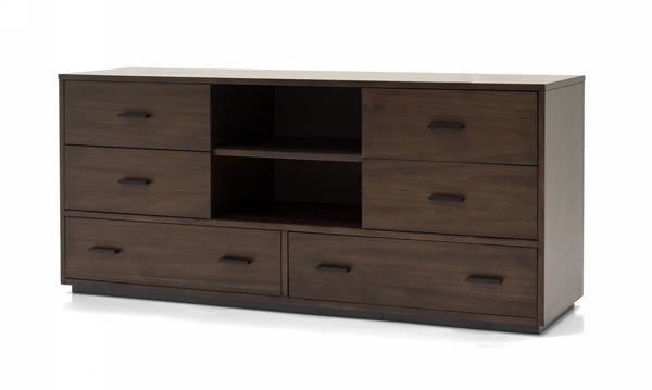 Nova Domus Fantasia Contemporary Dark Walnut Dresser - MONAVILLA