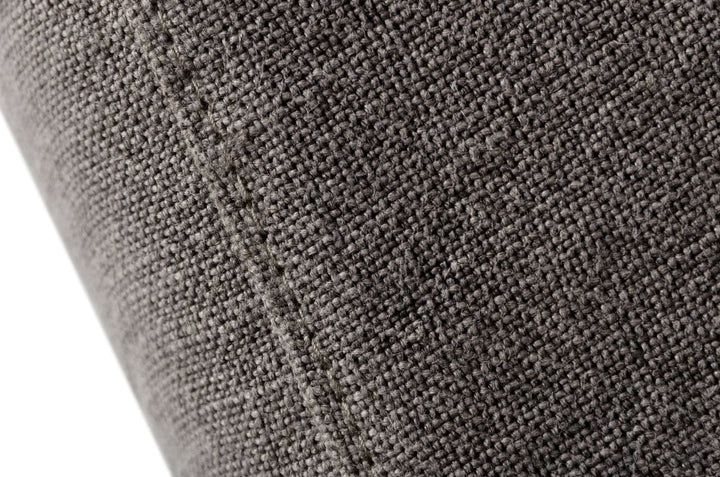 Divani Casa Corina Modern Grey Linen Loveseat - MONAVILLA