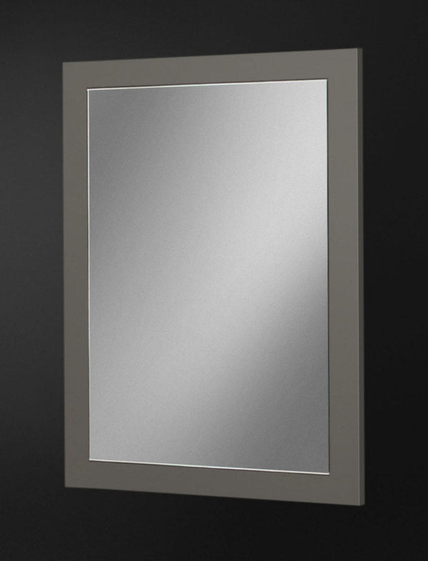 Nova Domus Lucia Italian Modern Elm and Matte Grey Mirror - MONAVILLA