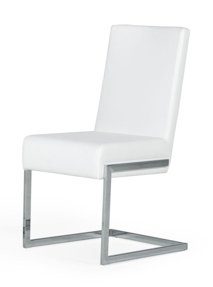 Modrest Batavia Modern White Dining Chair (Set of 2) - MONAVILLA