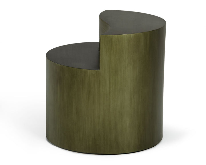 Modrest Avocet Modern Grey End Table - MONAVILLA