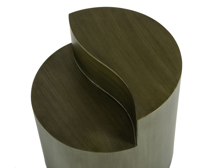Modrest Avocet Modern Grey End Table - MONAVILLA