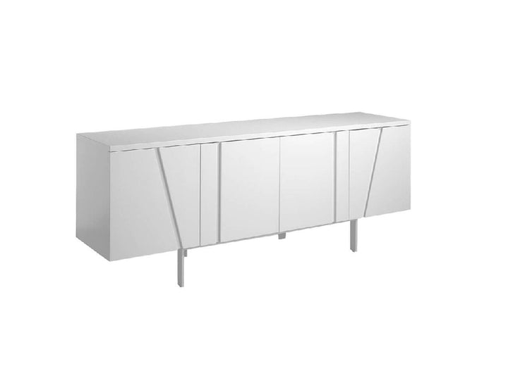 Modrest Mario Modern White Veneer Buffet - MONAVILLA