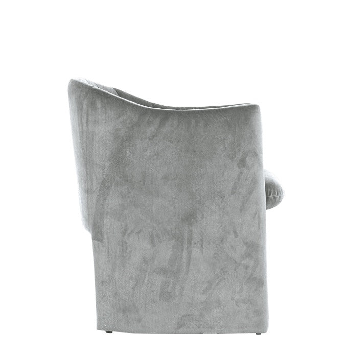 Modrest Danube Modern Grey Fabric Dining Chair - MONAVILLA