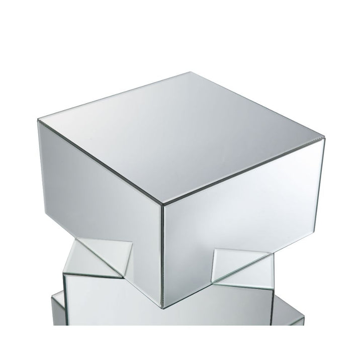 ACME Meria Mirrored End Table Model 80272 - MONAVILLA